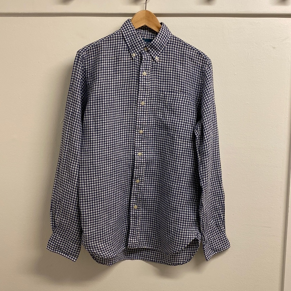 Ralph Lauren Shirt (S) blue checkered